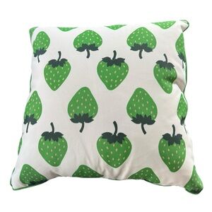 kate spade x Target Strawberry Pillow Green‎ Outdoor Indoor 20x20